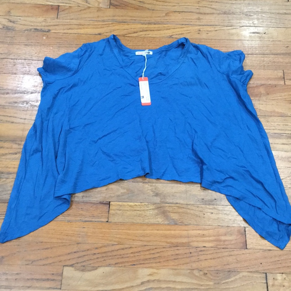 Sundry raised back crop tee sz 1/S